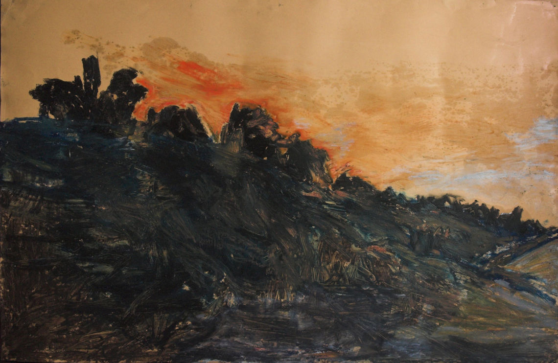 Hohtava syvyys ja sininen kaartuvat